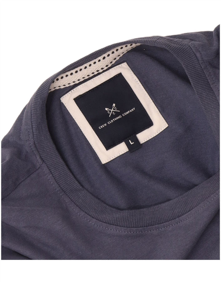 Crew Clothing Bărbați Tricou Top Large Blue