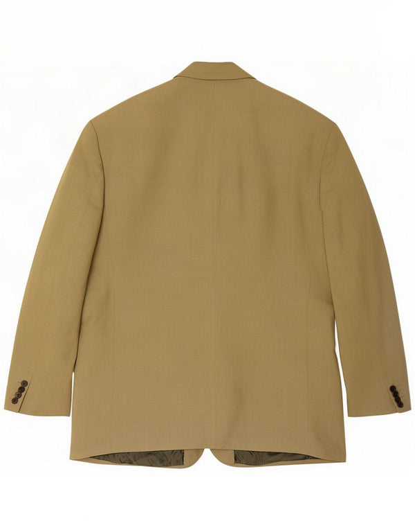 Jachetă Blazer pentru bărbați Centaur cu 3 nasturi Marea Britanie 48 4XL Kaki Viscoză