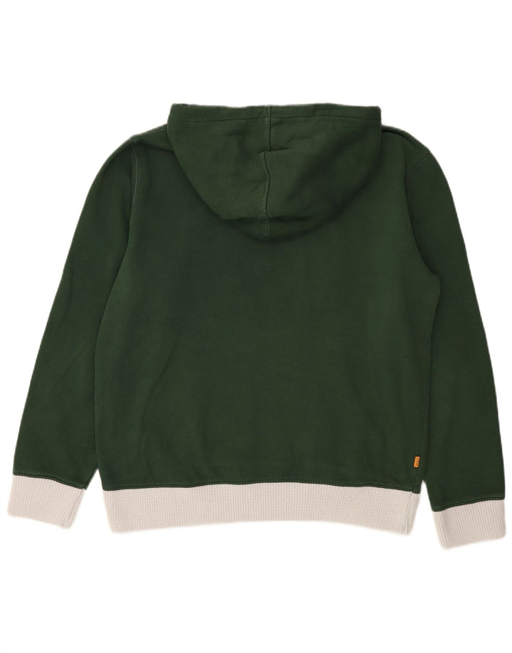 Jumper Timberland Graphic Regular Fit pentru bărbați, verde mediu, color block