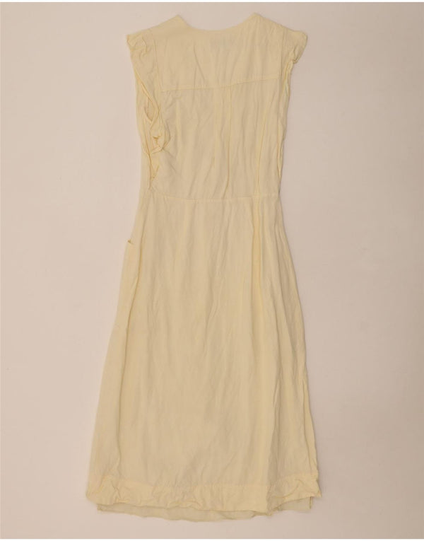 Rochie teacă pentru femei REISS UK 10 Small Beige Viscose