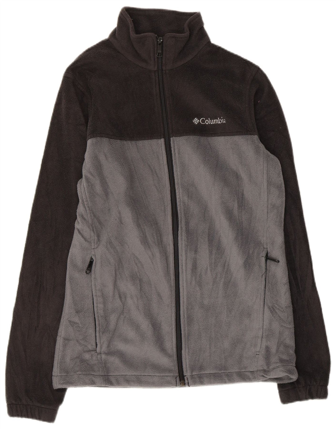 Jachetă pentru bărbați COLUMBIA din lână UK 36, gri mic, poliester color bloc