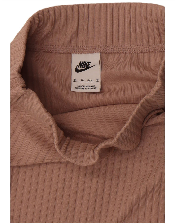 Fusta Midi pentru Femei Nike XS W26 Bej