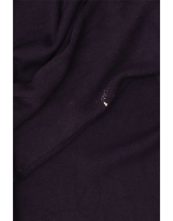 Pulover cardigan cu paragate pentru femei Marks & Spencer UK 14 Medium Bleumarin