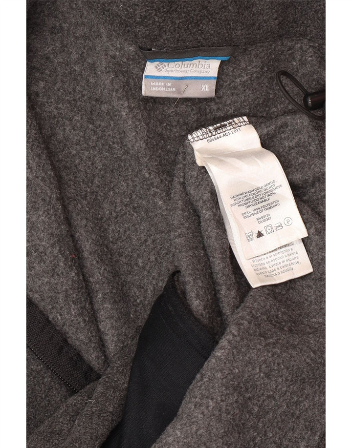 Jachetă fleece Columbia pentru bărbați UK 42 XL poliester gri