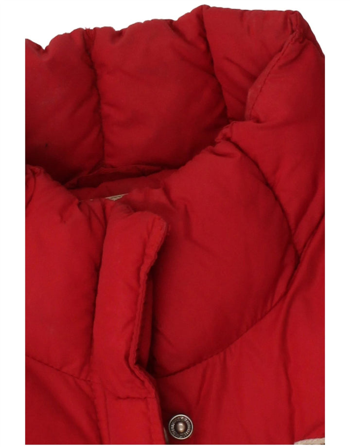 TOMMY HILFIGER Boys Padded Gilet 13-14 Years Medium  Red Polyester