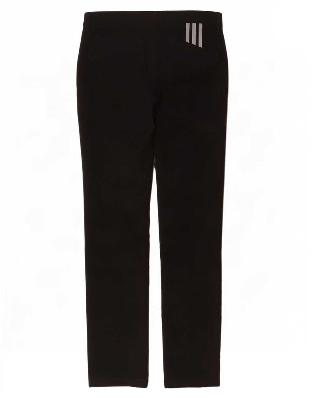 Pantaloni chino subțiri pentru bărbați Adidas W32 L34 poliester negru