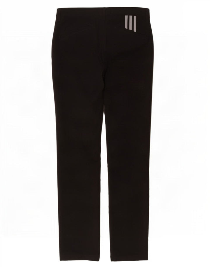 Pantaloni chino subțiri pentru bărbați Adidas W32 L34 poliester negru