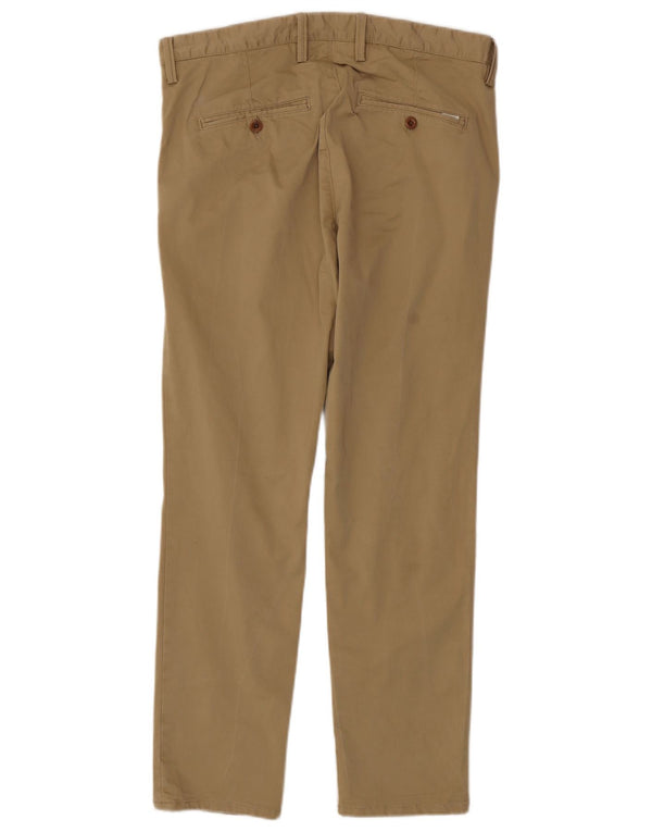 Pantaloni chino subțiri pentru bărbați Gant L34 L30 bumbac bej