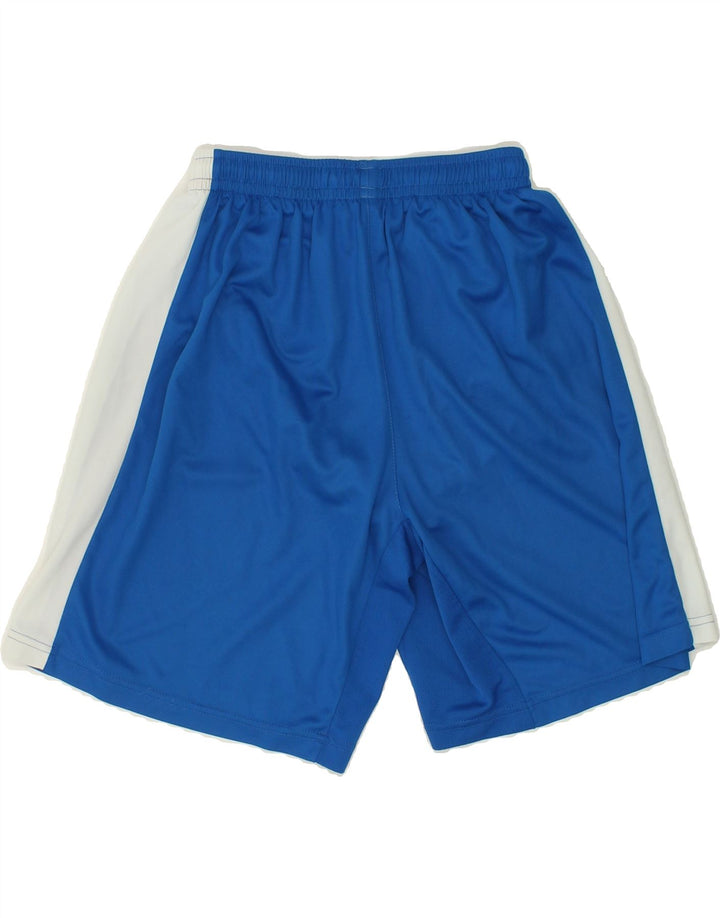 PUMA Mens Sport Shorts Small Blue Colourblock Polyester Vintage Puma and Second-Hand Puma from Messina Hembry 