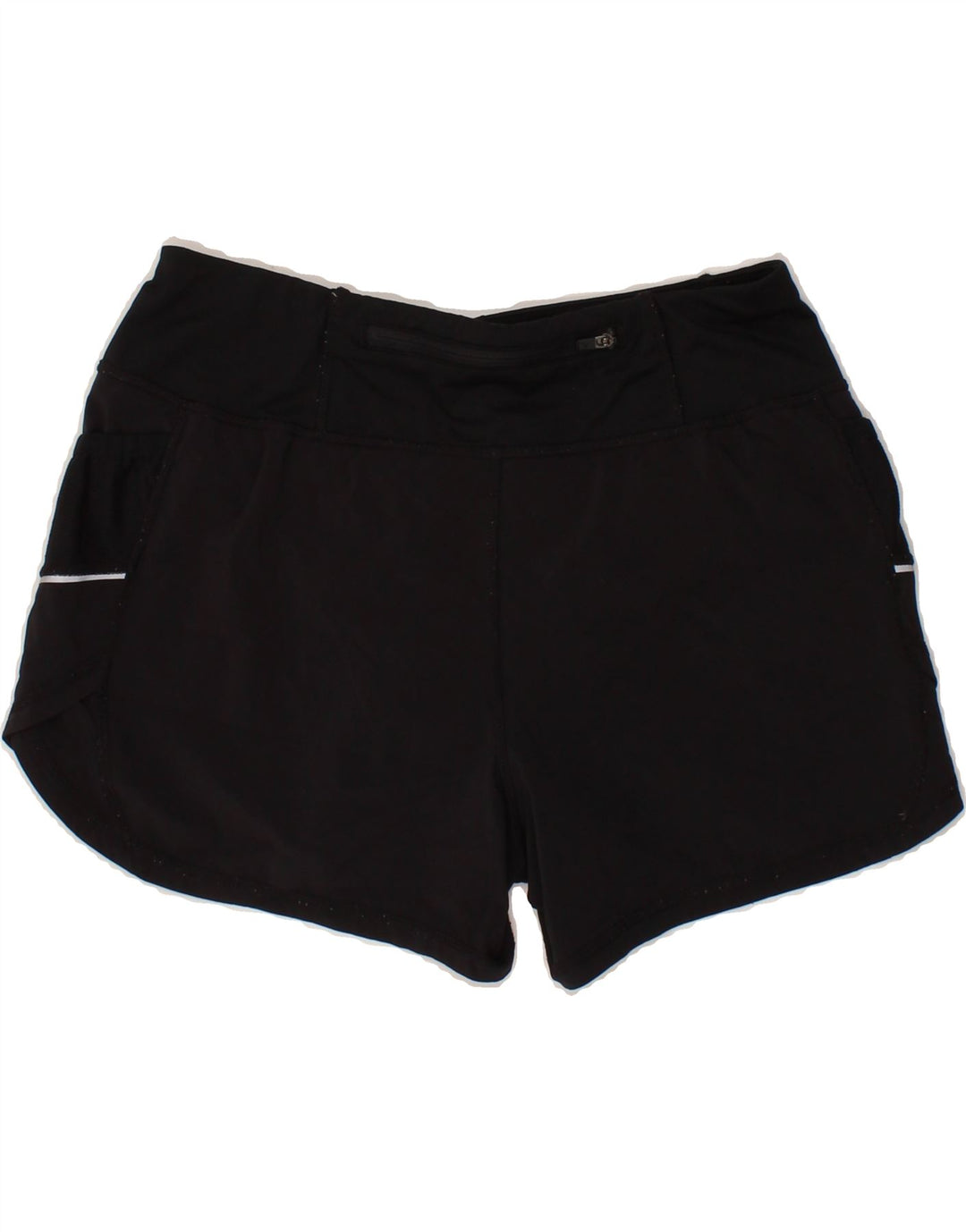 ATHLETA Womens Sport Shorts UK 10 Small  Black Polyester Vintage Athleta and Second-Hand Athleta from Messina Hembry 