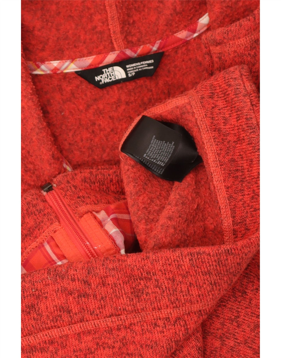 Jachetă de trening pentru femei The North Face UK 10 Small Red Flecked