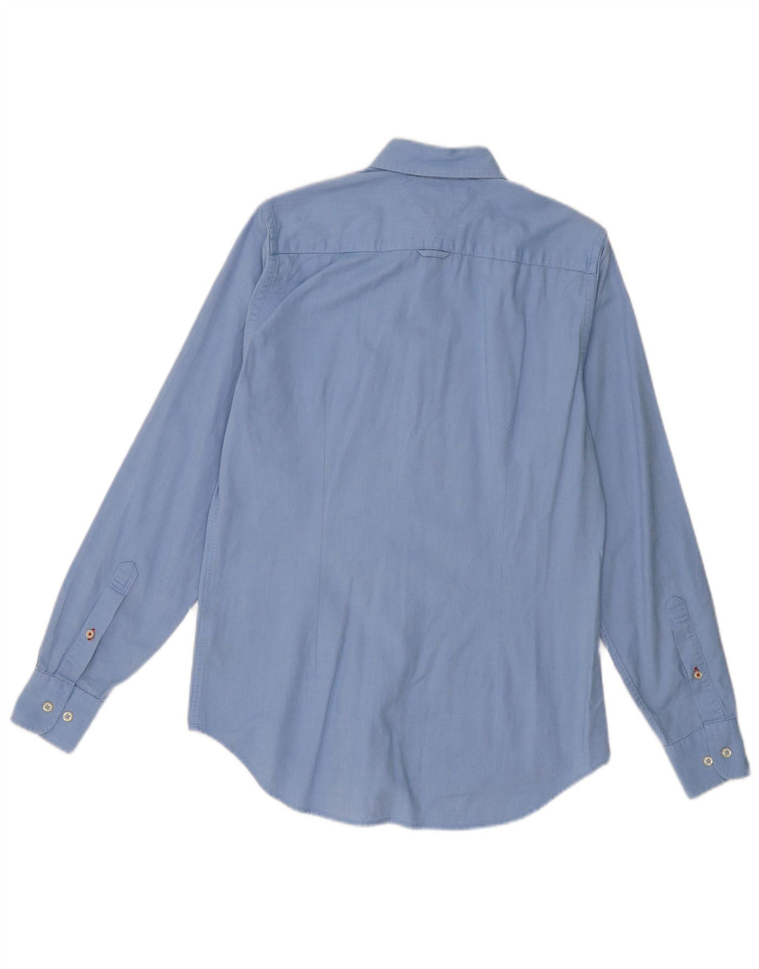 Cămașă Slim Fit Tommy Hilfiger pentru bărbați, bumbac albastru mic