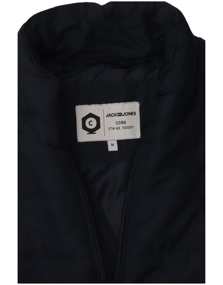 Jack & Jones Gilet Captusit pentru Barbati UK 38 Medium Bleumarin