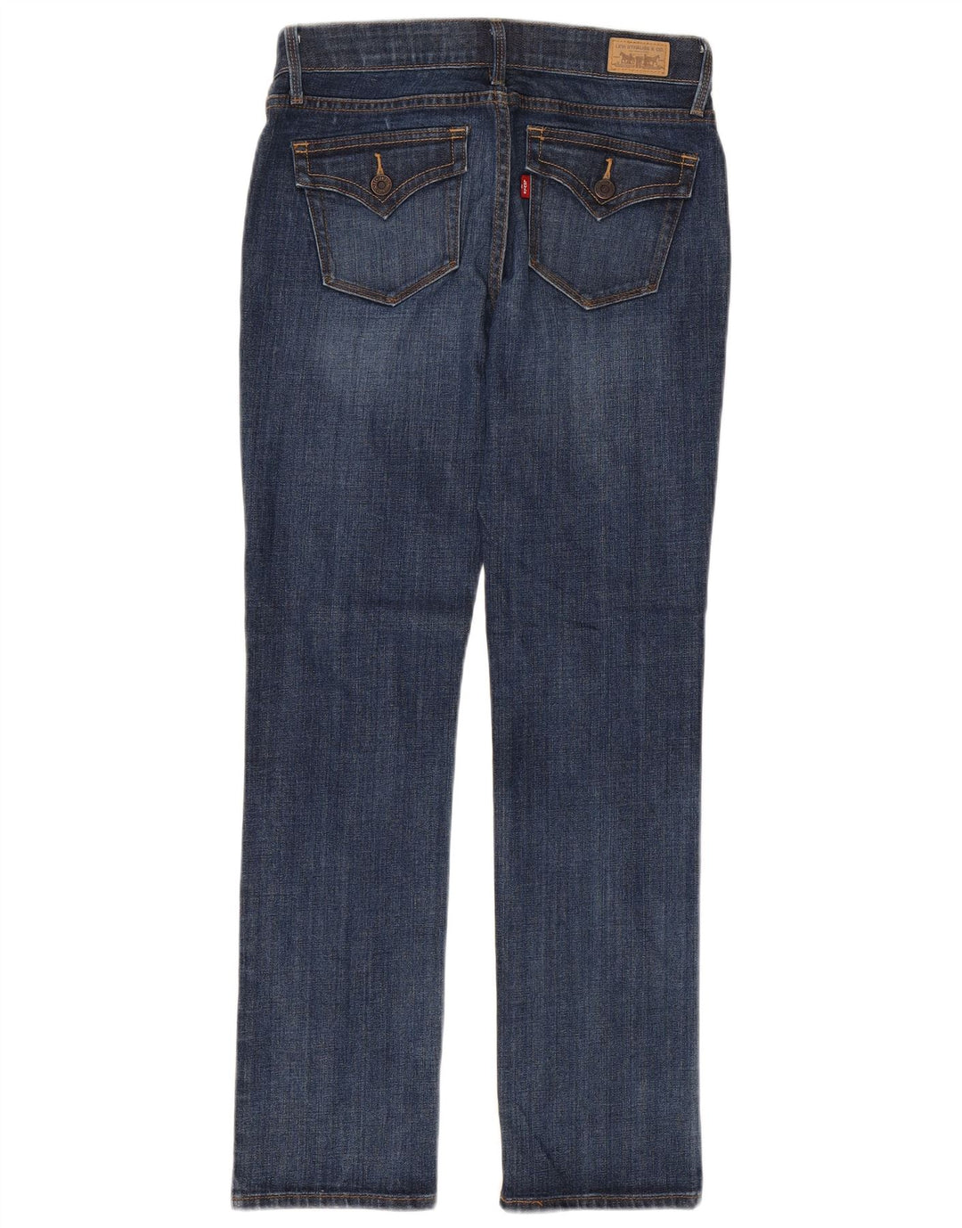 LEVI'S Blugi drepti 525 pentru femei US 4 mici W28 L28 bleumarin bumbac