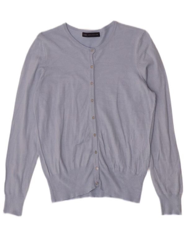 Pulover cardigan pentru femei Marks & Spencer UK 14 Medium Blue Viscose