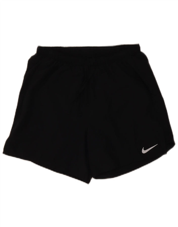 Pantaloni scurți sport Nike Dri Fit pentru bărbați, poliester negru mic