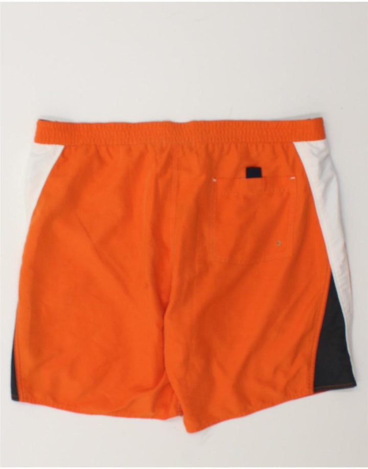 Pantaloni scurți de înot Fila pentru bărbați, portocalii mari