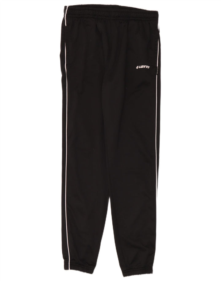 Pantaloni de trening pentru bărbați Lotto Joggeri Poliester mediu negru