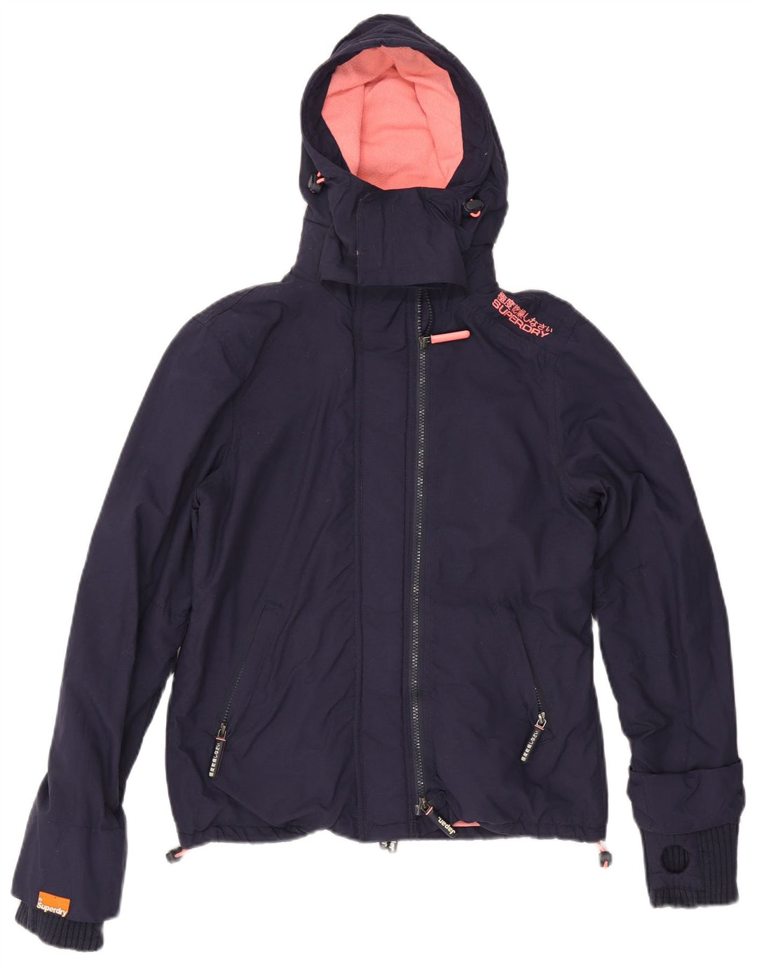 Jachetă Windbreaker pentru femei Superdry The Windcheater UK 14 Medium Bleumarin