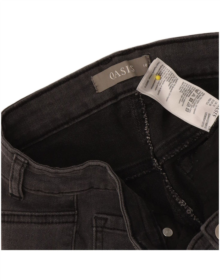Pantaloni scurți din blugi pentru femei Oasis UK 10 Small W28 Bumbac gri