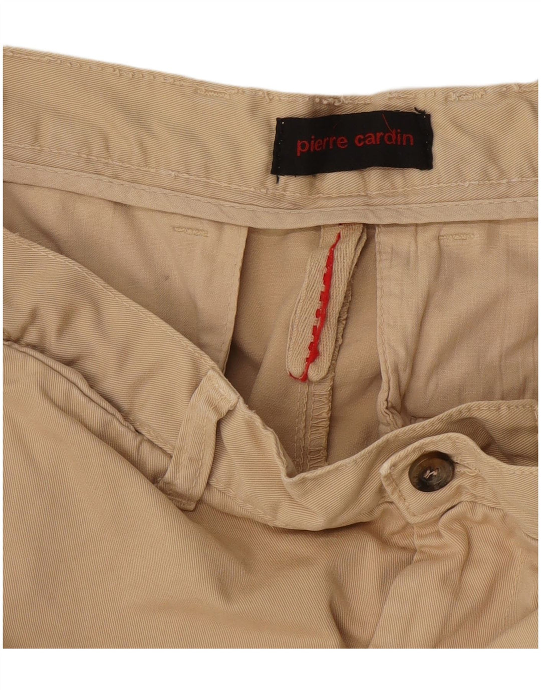 Pantaloni chino drepți pentru bărbați Pierre Cardin L34 L30 Bej