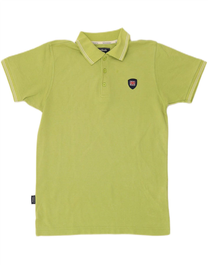 REEBOK Mens Polo Shirt Small Green Cotton Vintage Reebok and Second-Hand Reebok from Messina Hembry 