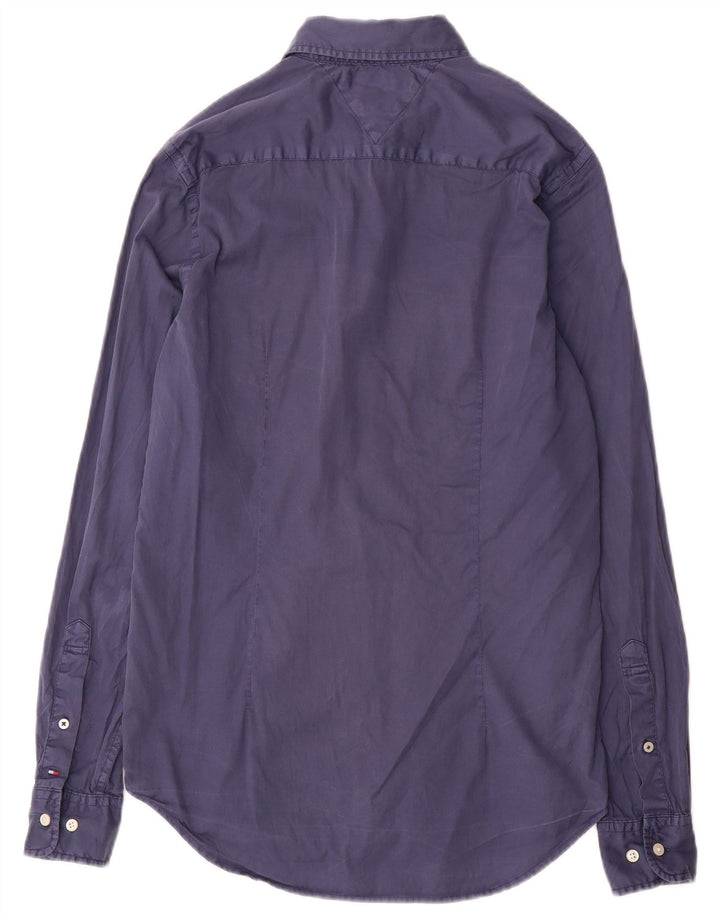 Cămașă Slim Fit Tommy Hilfiger pentru bărbați, albastru mic