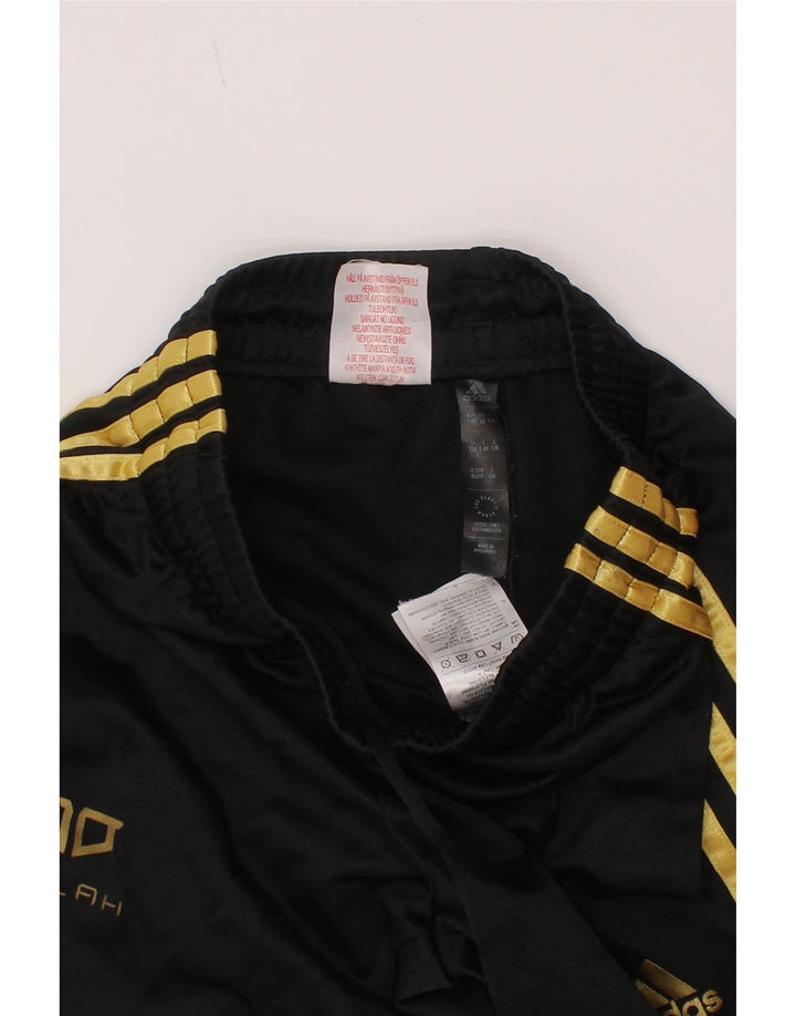 Pantaloni scurți Sport Salah Adidas băieți 7-8 ani poliester negru