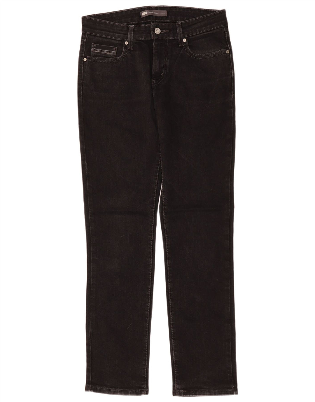 Blugi skinny Levi's pentru femei cu talie medie W30 L30 negri