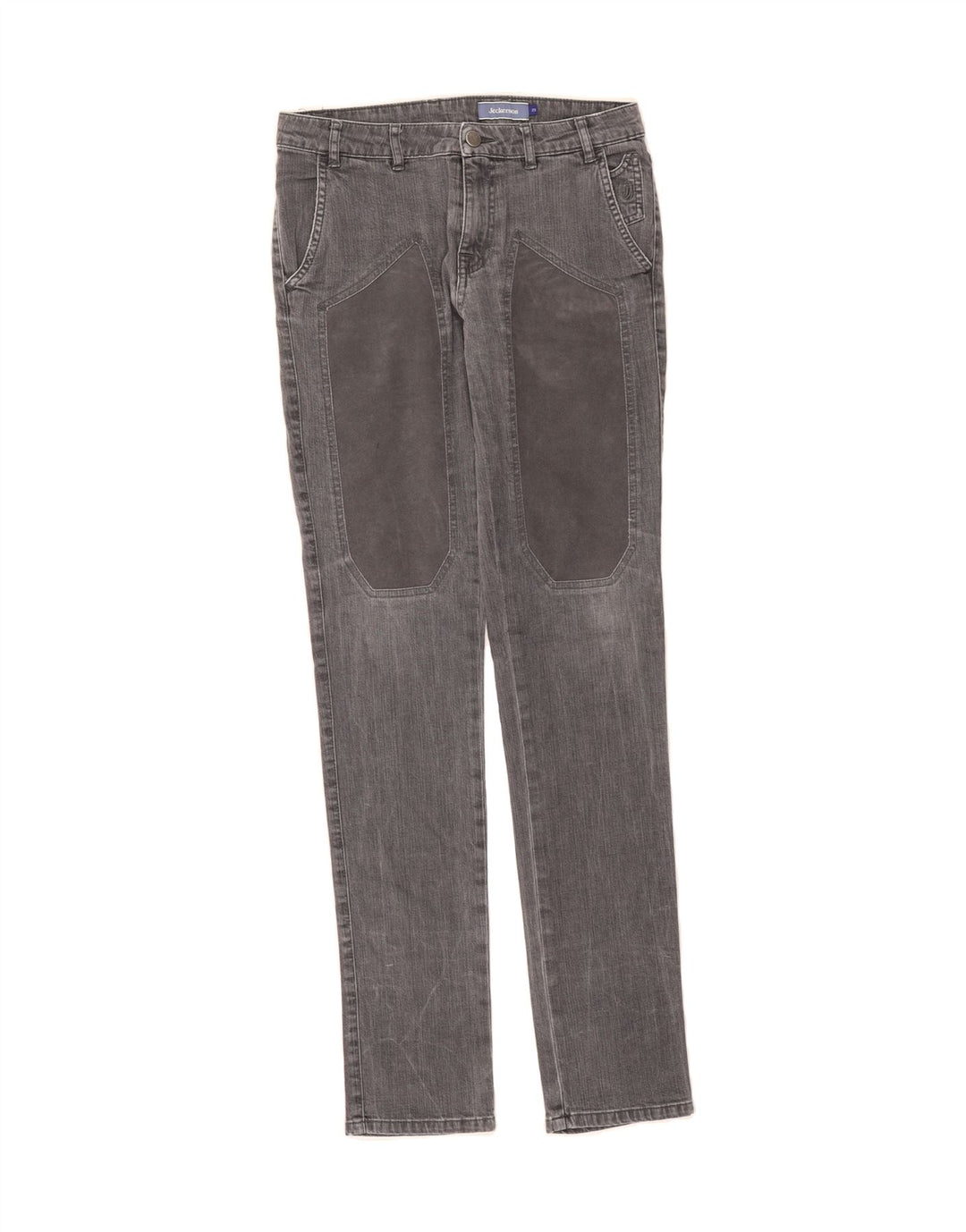 JECKERSON Womens Slim Jeans W29 L33 Grey Cotton Vintage Jeckerson and Second-Hand Jeckerson from Messina Hembry 