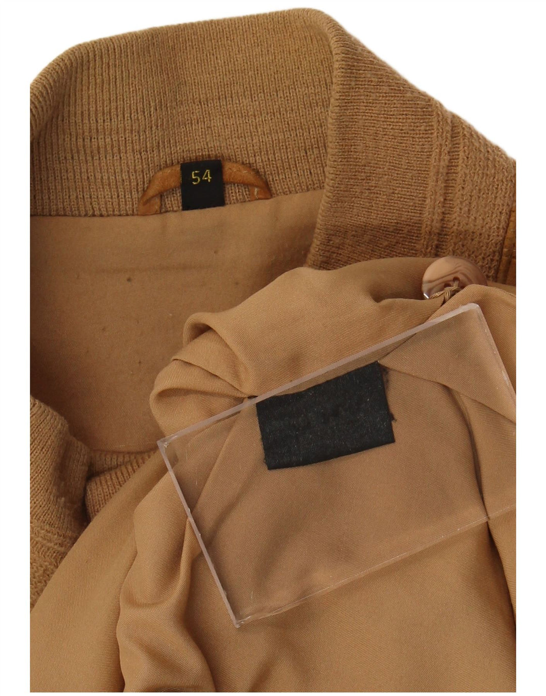 Bomber vintage pentru bărbați din piele intoarsa IT 54 2XL din piele bej