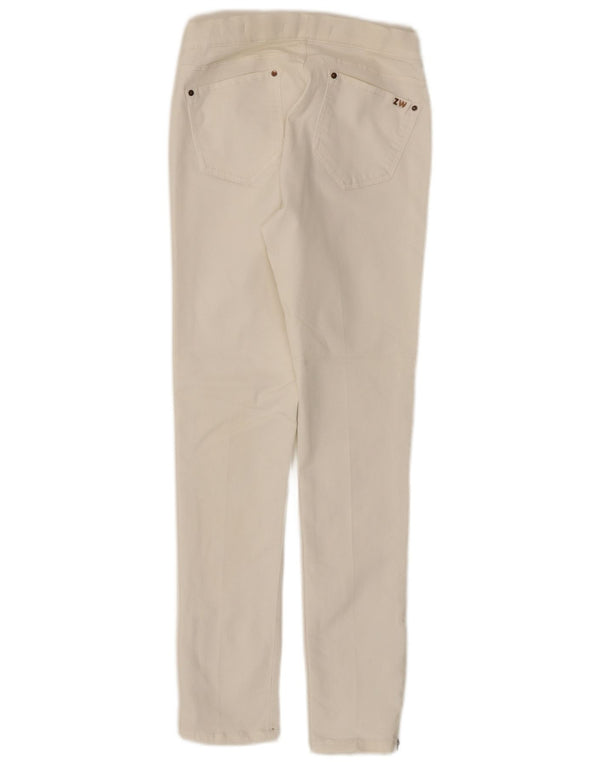 Blugi slim dama Zara EU 38 Mici L28 L28 Alb