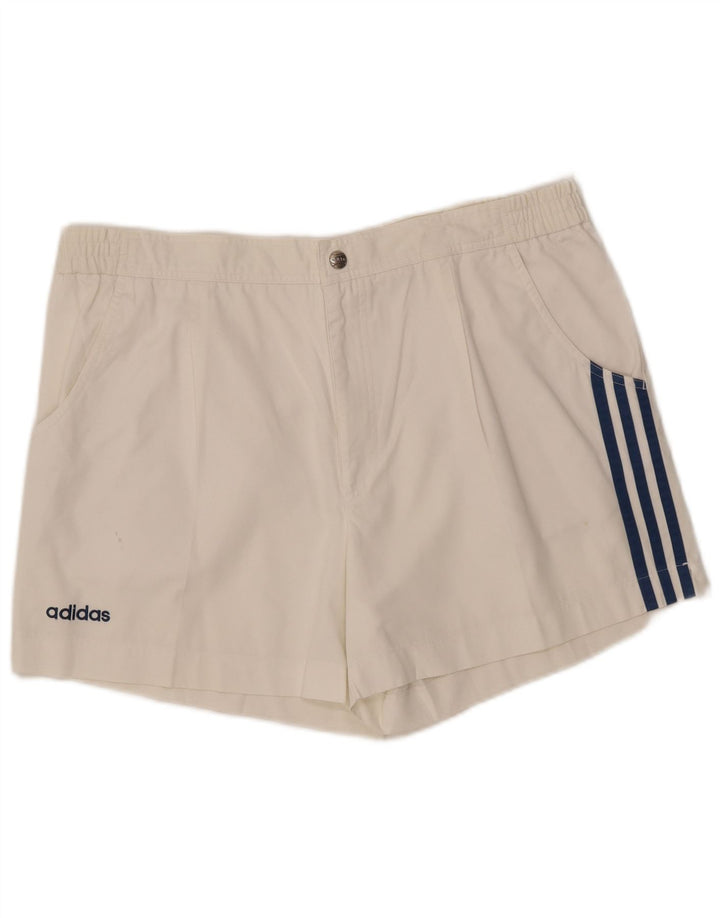 Pantaloni scurți chino pentru bărbați ADIDAS W36 Poliester alb mare
