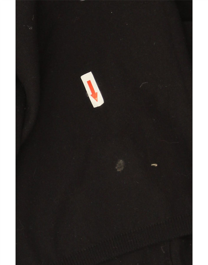 Pulover cardigan deschis supradimensionat pentru femei Zara UK 10 Mic Negru