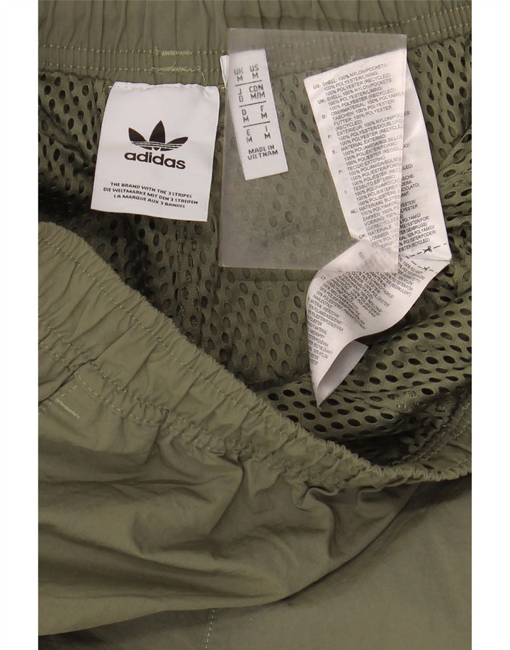 Pantaloni scurți sport Adidas pentru bărbați, nailon mediu kaki