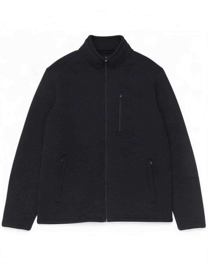 Marks & Spencer Mens Sherpa Trening Top Jacket 2XL Bleumarin Poliester
