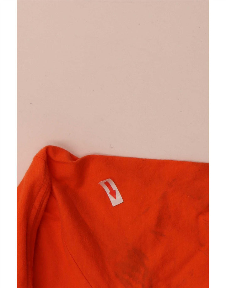 Tricou grafic Nike pentru bărbați Top mare din bumbac portocaliu
