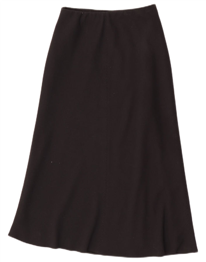 Fusta Maxi pentru femei Marks & Spencer UK 10 Small W26 Poliester negru