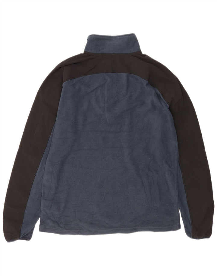 Pulover Polartec Fleece pentru bărbați The North Face, poliester mediu albastru bleumarin