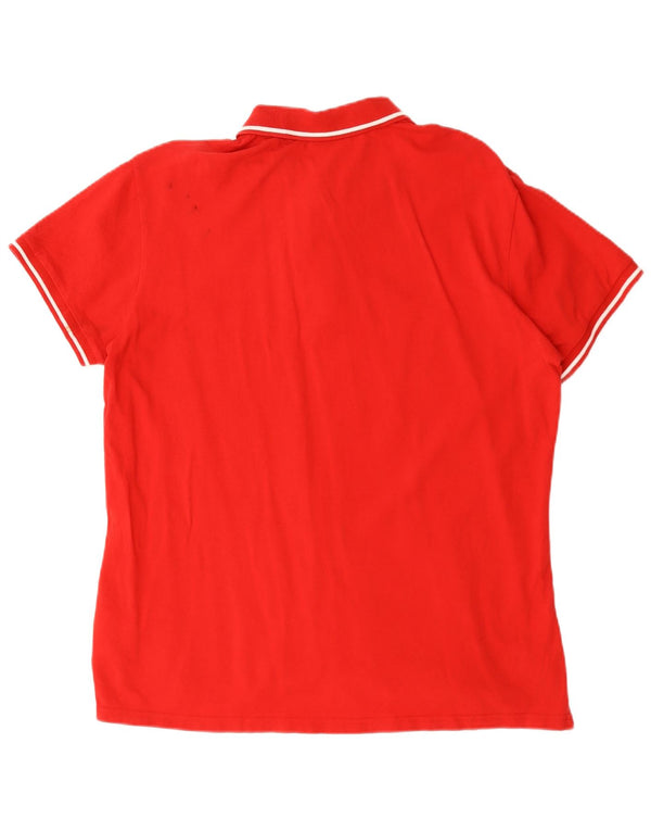 Tricou polo pentru bărbați Puma 2XL bumbac roșu