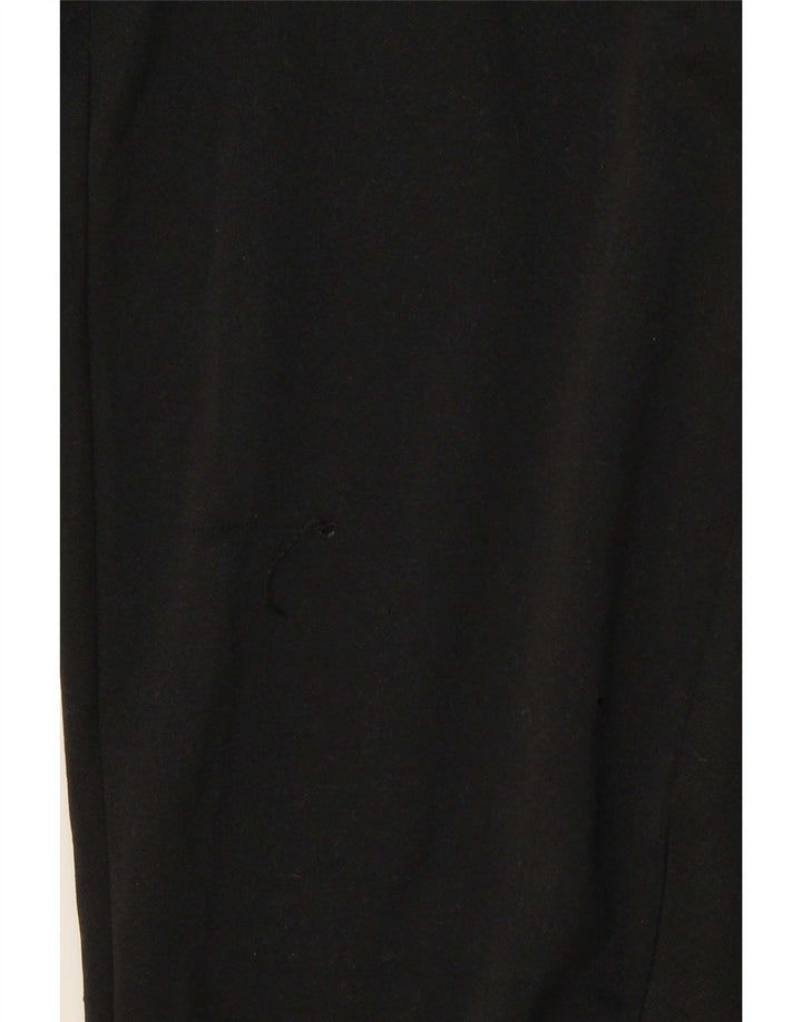 Pantaloni de trening Adidas Climalite pentru baieti 13-14 ani poliester negru
