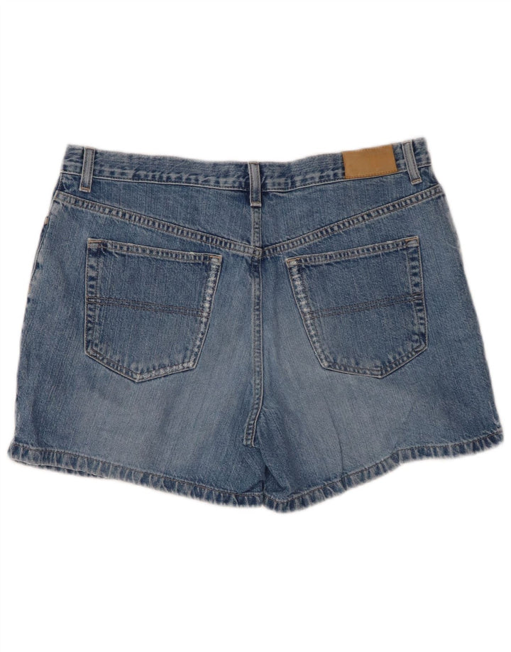TOMMY HILFIGER Pantaloni scurți din denim pentru femei US 10 Large W34 Blue Bumbac