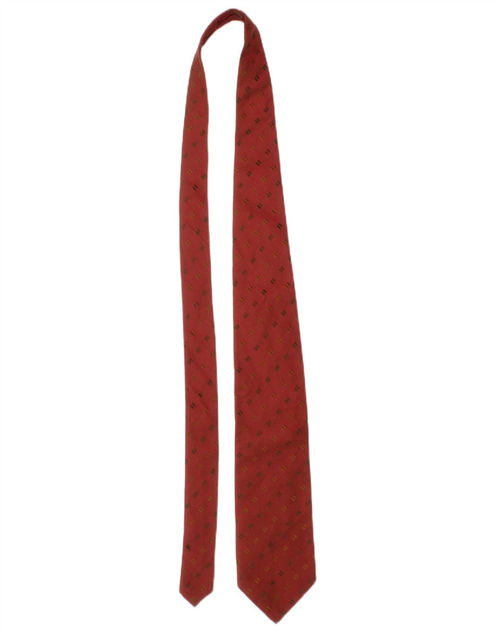 Ermenegildo Zegna Cravata Barbati Marime Unia Rosie Geometrica Matase Clasica