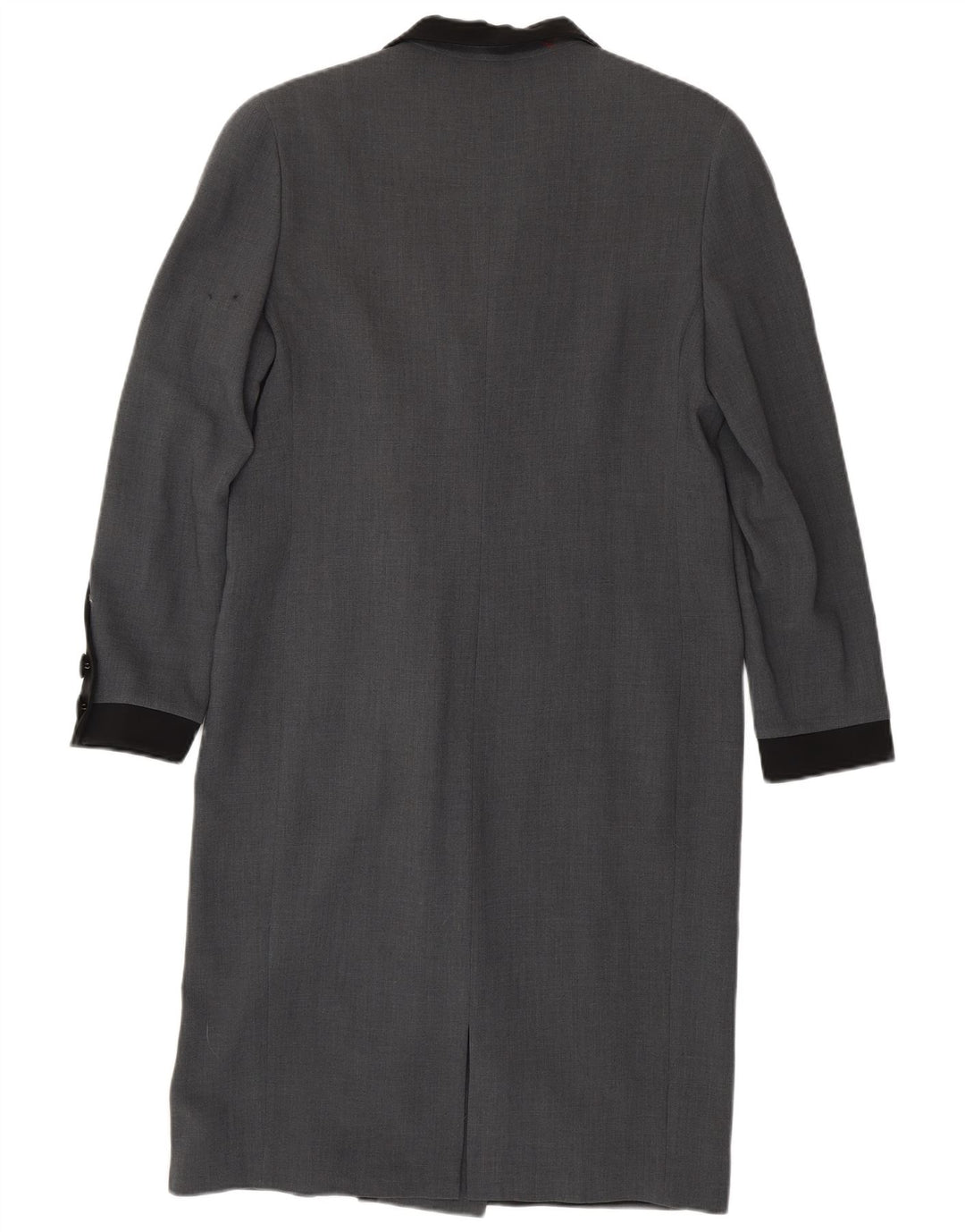 Palton dublu pentru femei Vintage IT 46 Lână mare gri