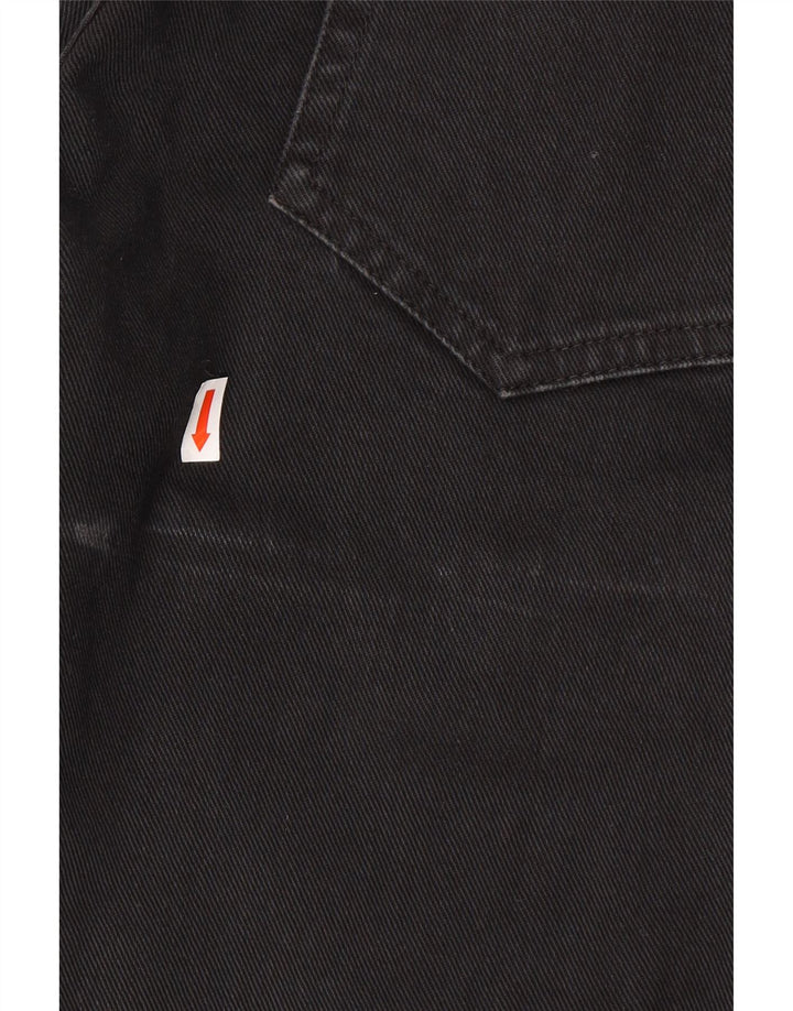 JUST CAVALLI Womens Straight Jeans W31 L30 Black Cotton Vintage Just Cavalli and Second-Hand Just Cavalli from Messina Hembry 