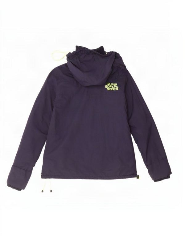 Jachetă Windbreaker pentru femei Superdry The Windcheater UK 14 Medium Bleumarin