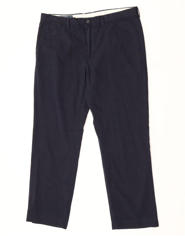 Pantaloni chino pentru bărbați Polo Ralph Lauren, pantaloni Preston, W38 L32 bleumarin