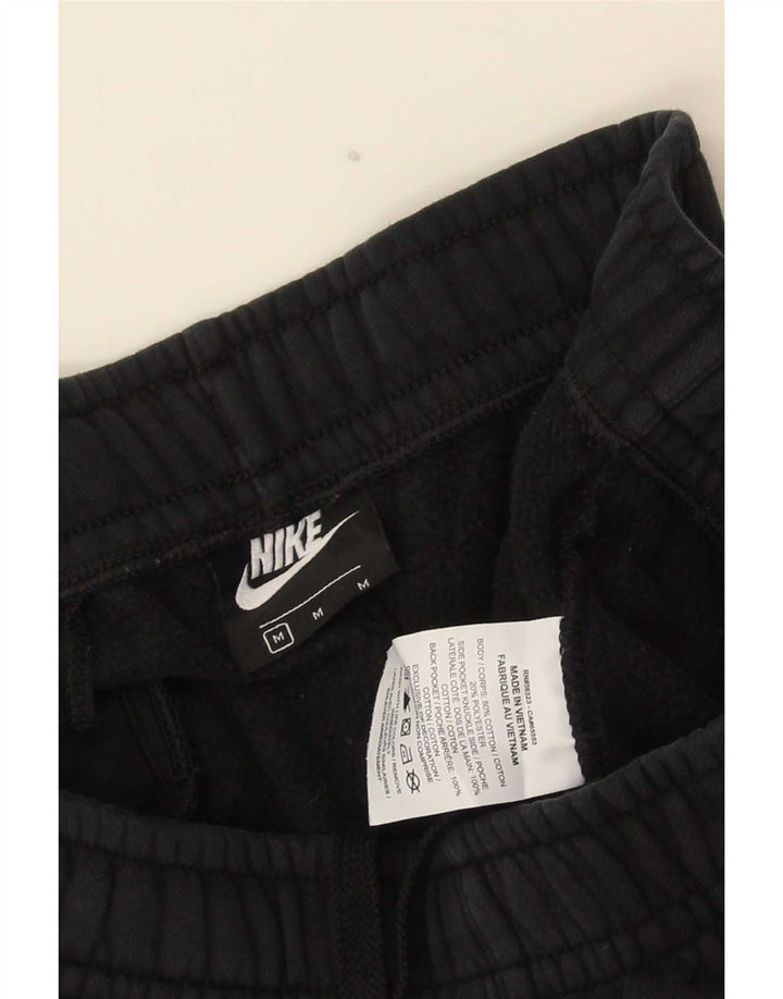 Pantaloni de trening pentru bărbați Nike Joggeri, bumbac mediu negru