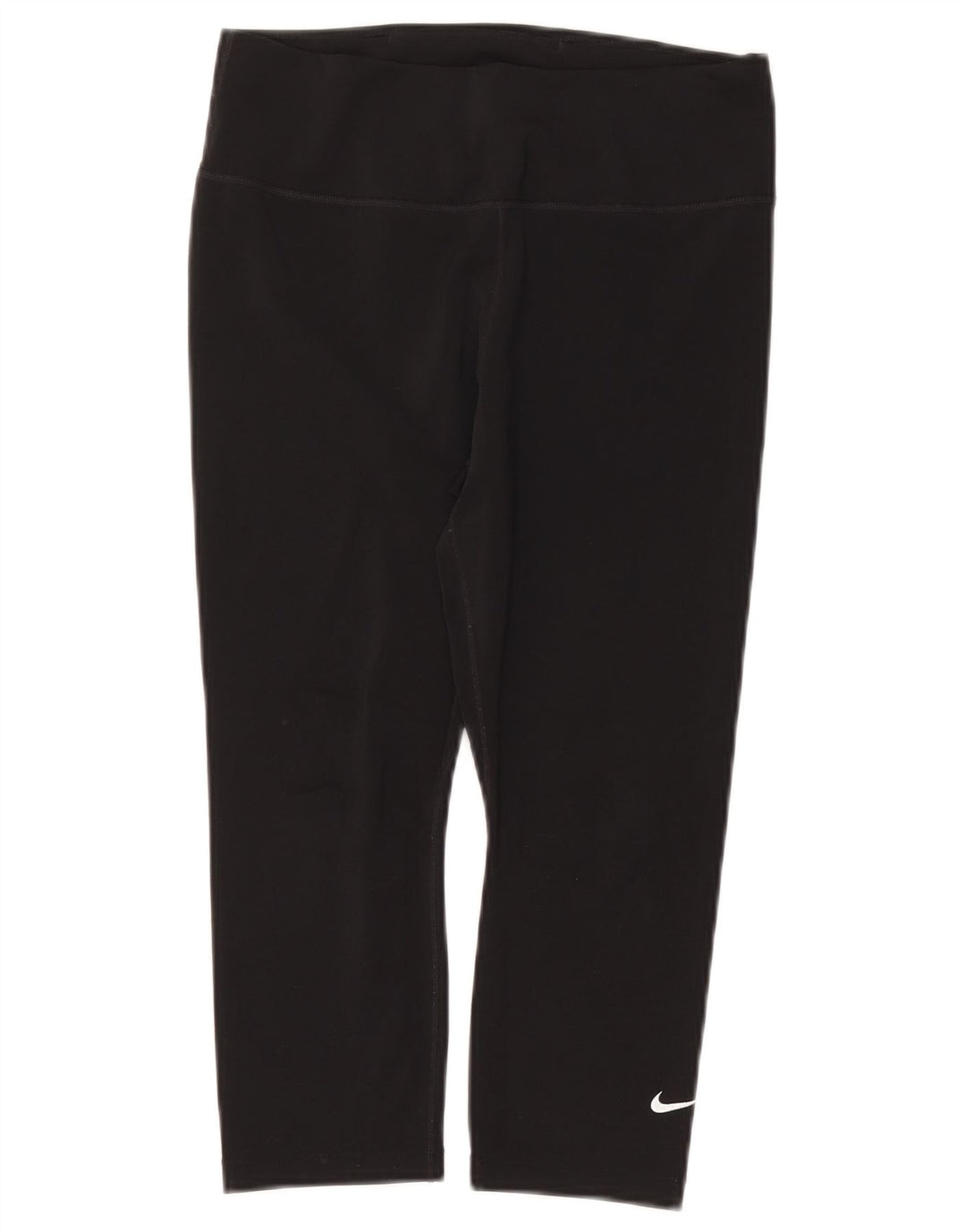 Leggings NIKE Dri Fit Capri pentru femei UK 12 Poliester mediu negru