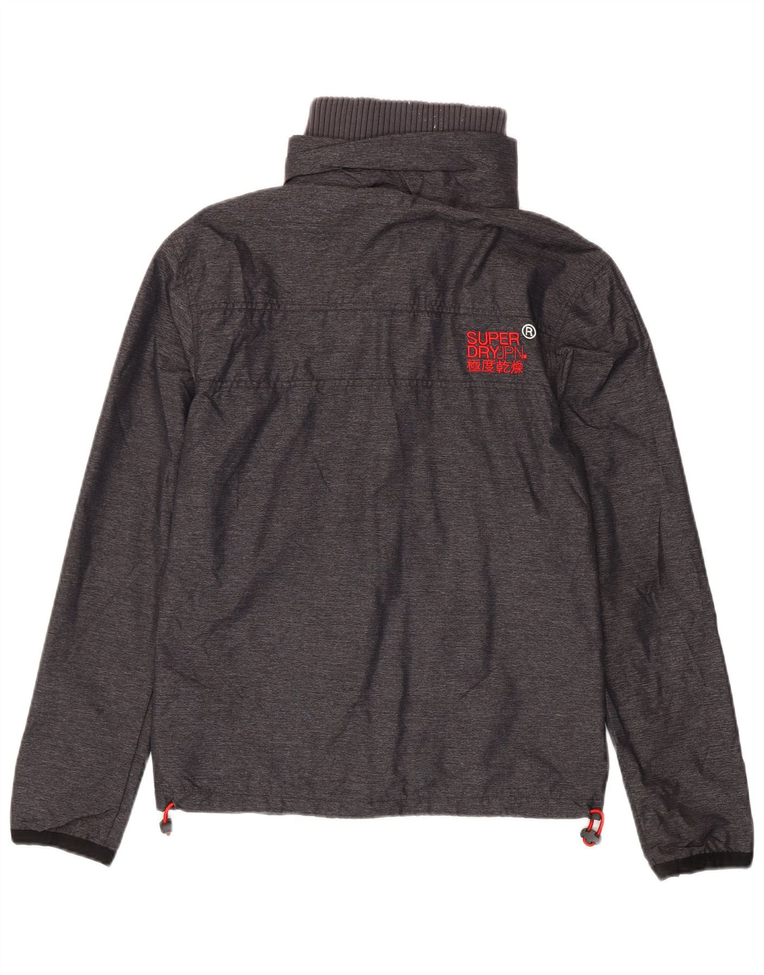 Jachetă de ploaie grafică Superdry pentru bărbați UK 36 Small Gri Nylon